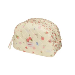 Maanesten<Maanesten Makeup Bag Big Roses and Shells Toalettmappe Pastellgul