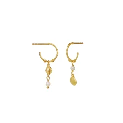 Maanesten<Maanesten Ophelia Earrings Øredobber Gull