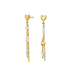 Maanesten<Maanesten Silma Earrings Øredobber Gull