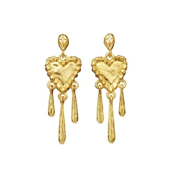 Maanesten<Maanesten Trista Earrings Øredobber Gull