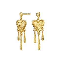 Maanesten<Maanesten Trista Earrings Øredobber Gull