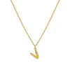Maanesten<Maanesten V Alphabet Smykke Gull