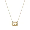 Maanesten<Maanesten Zodiac Scorpio Necklace Smykke Gull