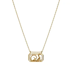 Maanesten<Maanesten Zodiac Scorpio Necklace Smykke Gull