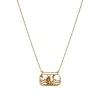 Maanesten<Maanesten Zodiac Taurus Necklace Tyren Smykke Gull