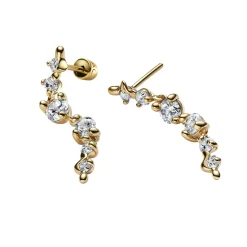 Maria Black<Maria Black Arctic Earrings Medium Pair Øredobber Gull