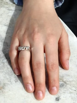 Maria Black<Maria Black Boy Ring Sølv