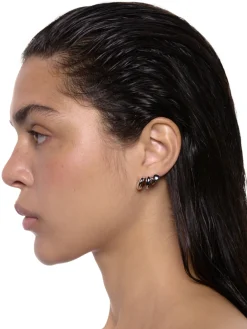 Maria Black<Maria Black Coil Crawler Earring Right Øredobber Sølv