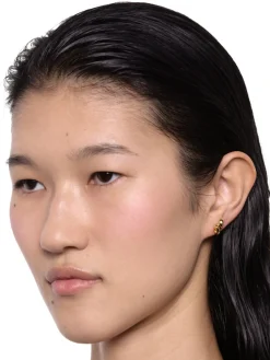 Maria Black<Maria Black Coil Whirl Stud Right Gold Øredobber Gull