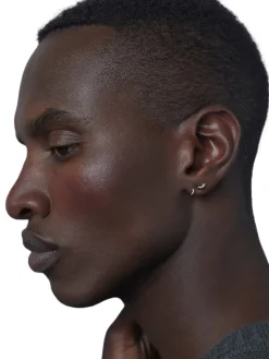 Maria Black<Maria Black Halvandet Stud Øredobber Sølv