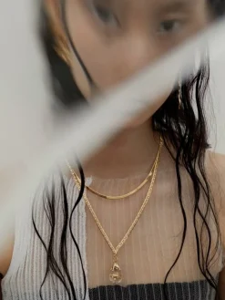 Maria Black<Maria Black Mio Chain Smykke Gull