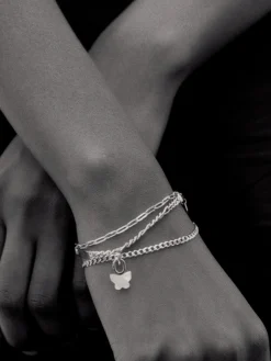 Maria Black<Maria Black Saffi Bracelet Small Armbånd Sølv