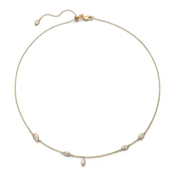 Maria Black<Maria Black Swift Necklace 02 Smykke Gull