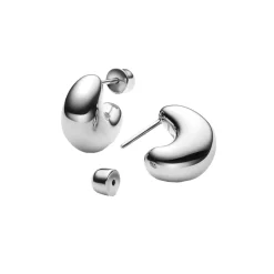 Maria Black<Maria Black Tryvann Pillow Earrings Pair Øredobber Sølv