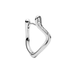 Maria Black<Maria Black Yasmin 12 Huggie Left Øredobber Sølv