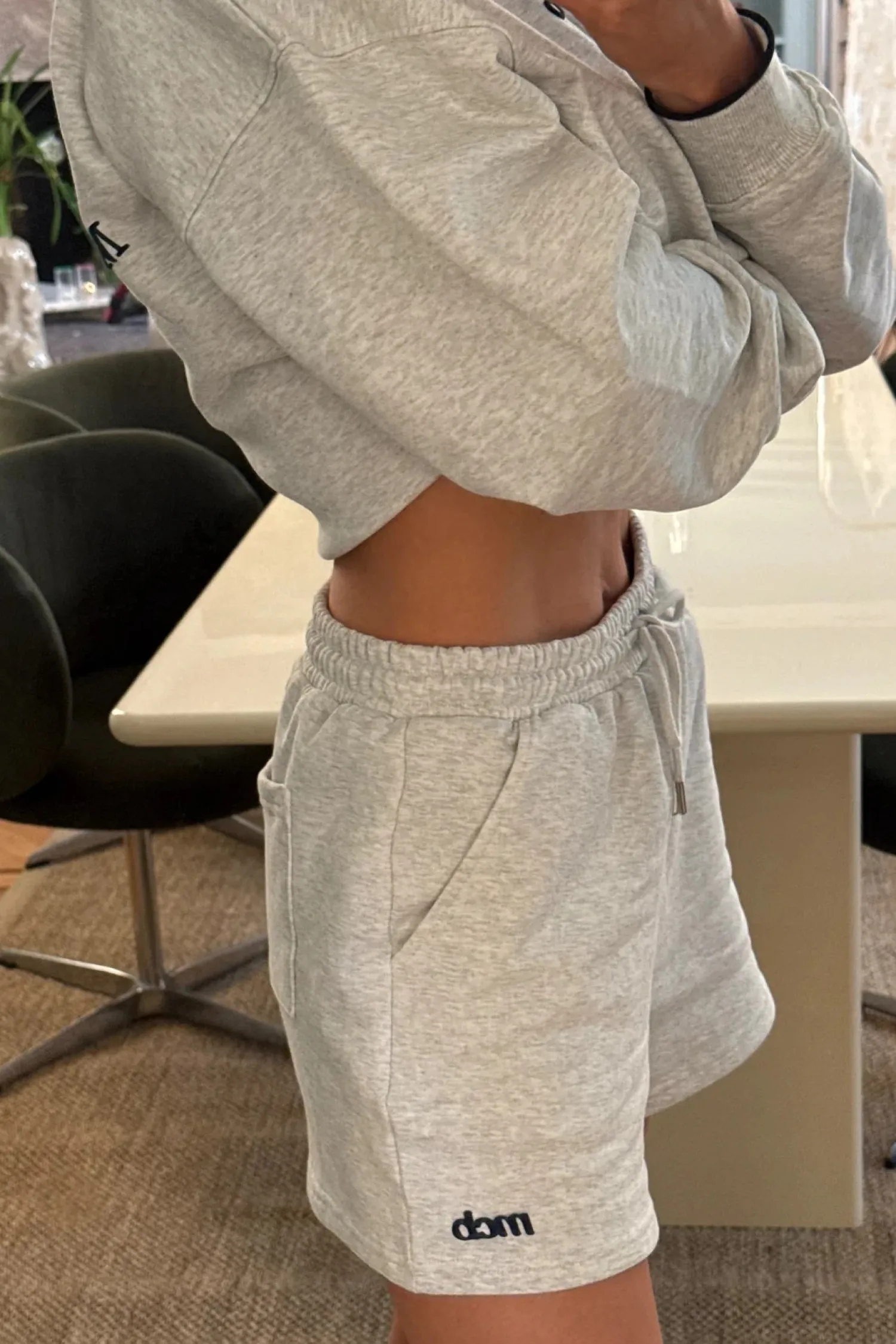 Shorts<MCB Sportswear Signature Shorts Shorts Lysegrå