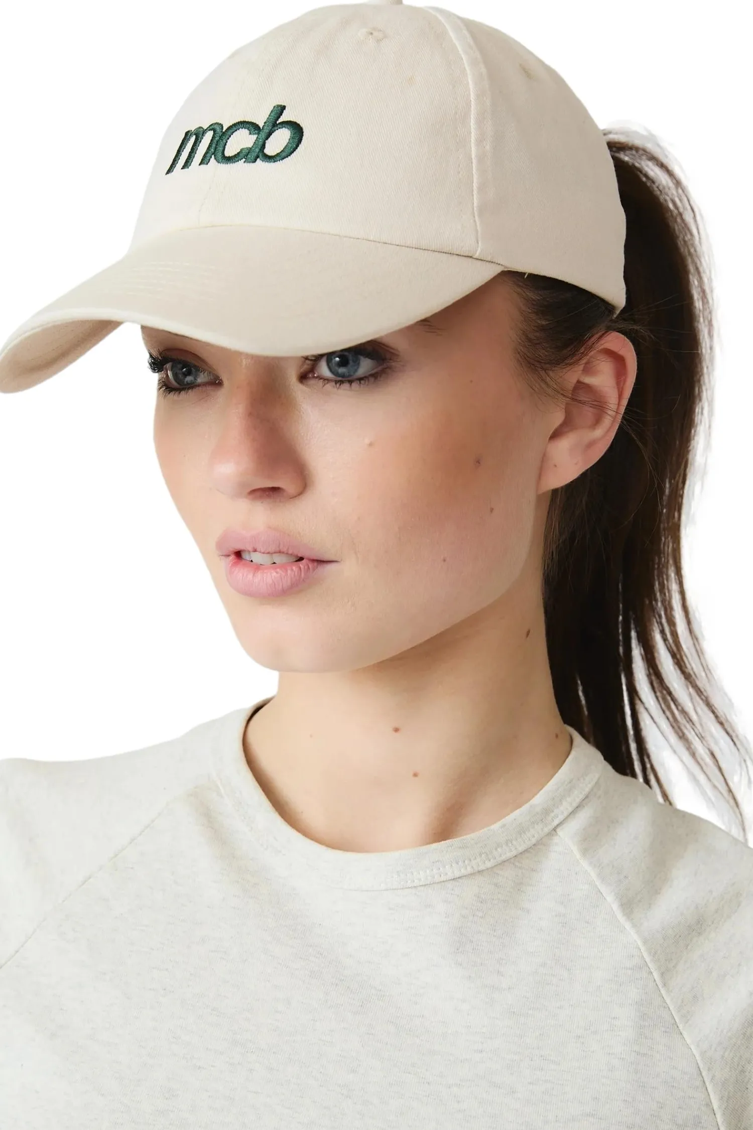 Hodeplagg|Hodeplagg<MCB Sportswear Signature Cap Caps Beige