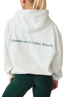 Genser<MCB Sportswear Signature Hoodie Hettegenser Lysegrå