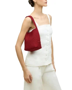 Naghedi|Veske<Naghedi Nomad Hobo Small Veske Rød Rosso