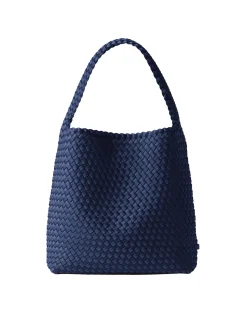Naghedi|Veske<Naghedi Nomad Medium Hobo Veske Blå Ink blue