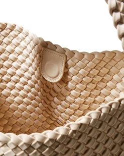 Naghedi|Veske<Naghedi Nomad Medium Hobo Veske Beige Ecru