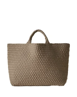 Naghedi|Veske<Naghedi St. Barths Large Tote Veske Lysebrun Cashmere