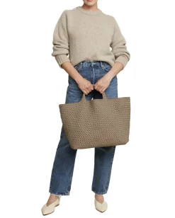 Naghedi|Veske<Naghedi St. Barths Large Tote Veske Lysebrun Cashmere
