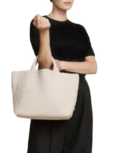 Naghedi|Veske<Naghedi St. Barths Medium Tote Veske Lyserosa Shell Pink