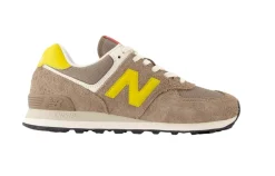 Sko<New Balance U 574 BYW Sko Brun/Gul