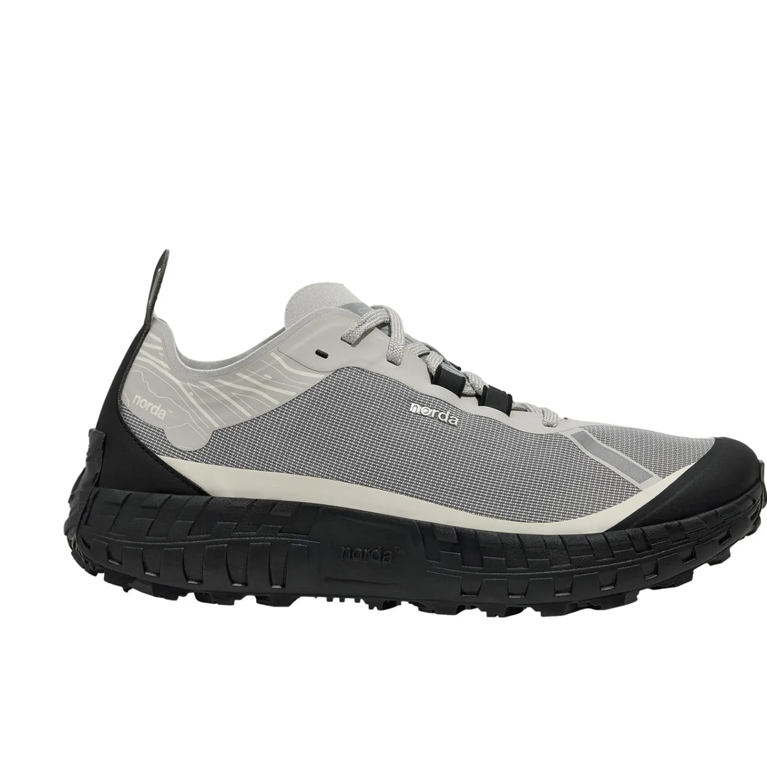 Sko<Norda 001 Pewter Sko Sort Og Grå