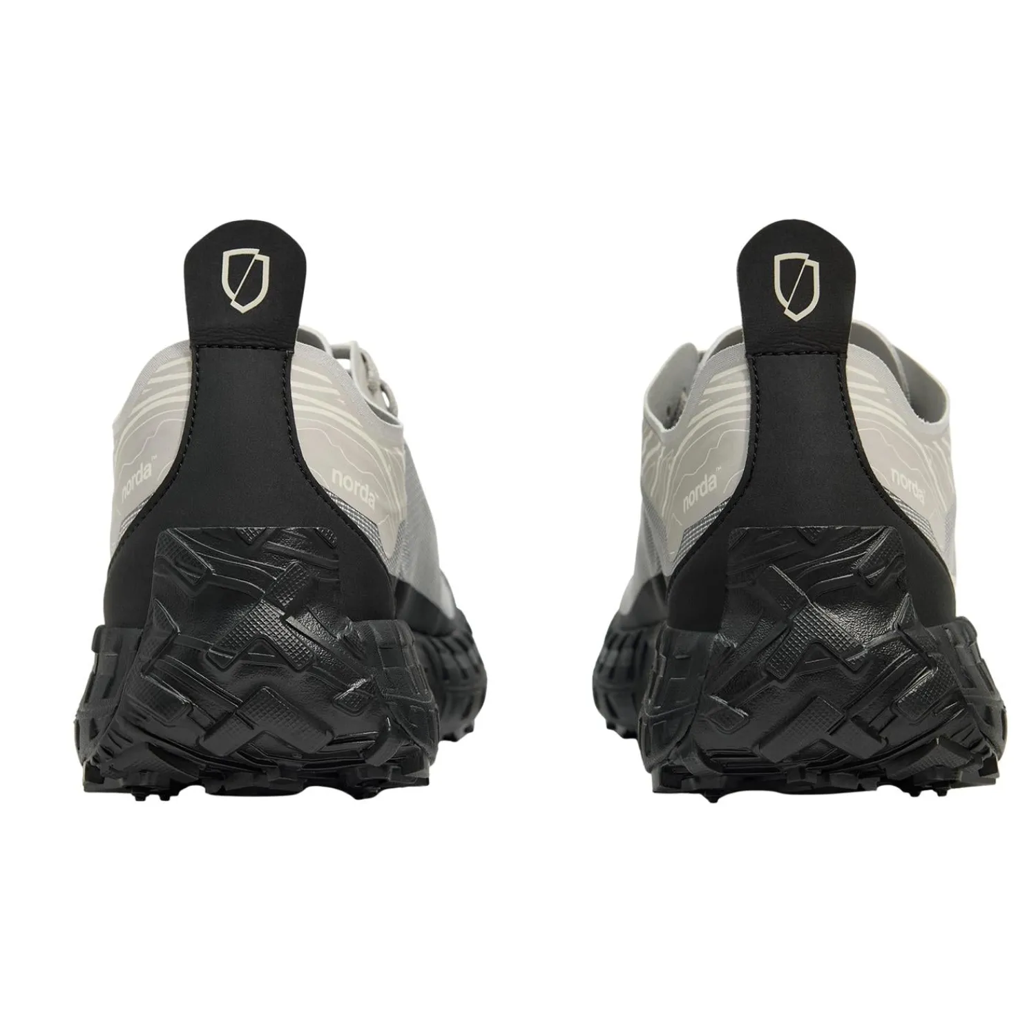 Sko<Norda 001 Pewter Sko Sort Og Grå