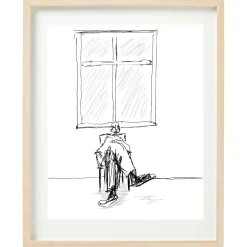 Kunst<ole-kristian joki haukeberg Vindu A4 Kunst Hvit