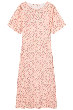 Kjole<Once Untold Athilda Dress Kjole Beige Og Rosa