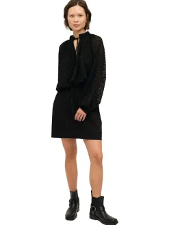 Skjørt<Once Untold Glint Skirt Skjørt Sort