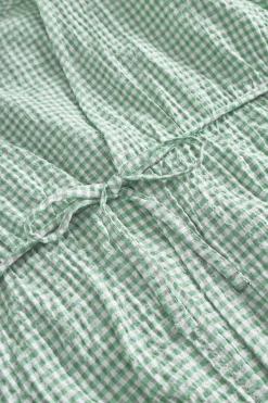 Skjorter<Once Untold Indiana String Blouse Skjorte Hvit Og Grønn