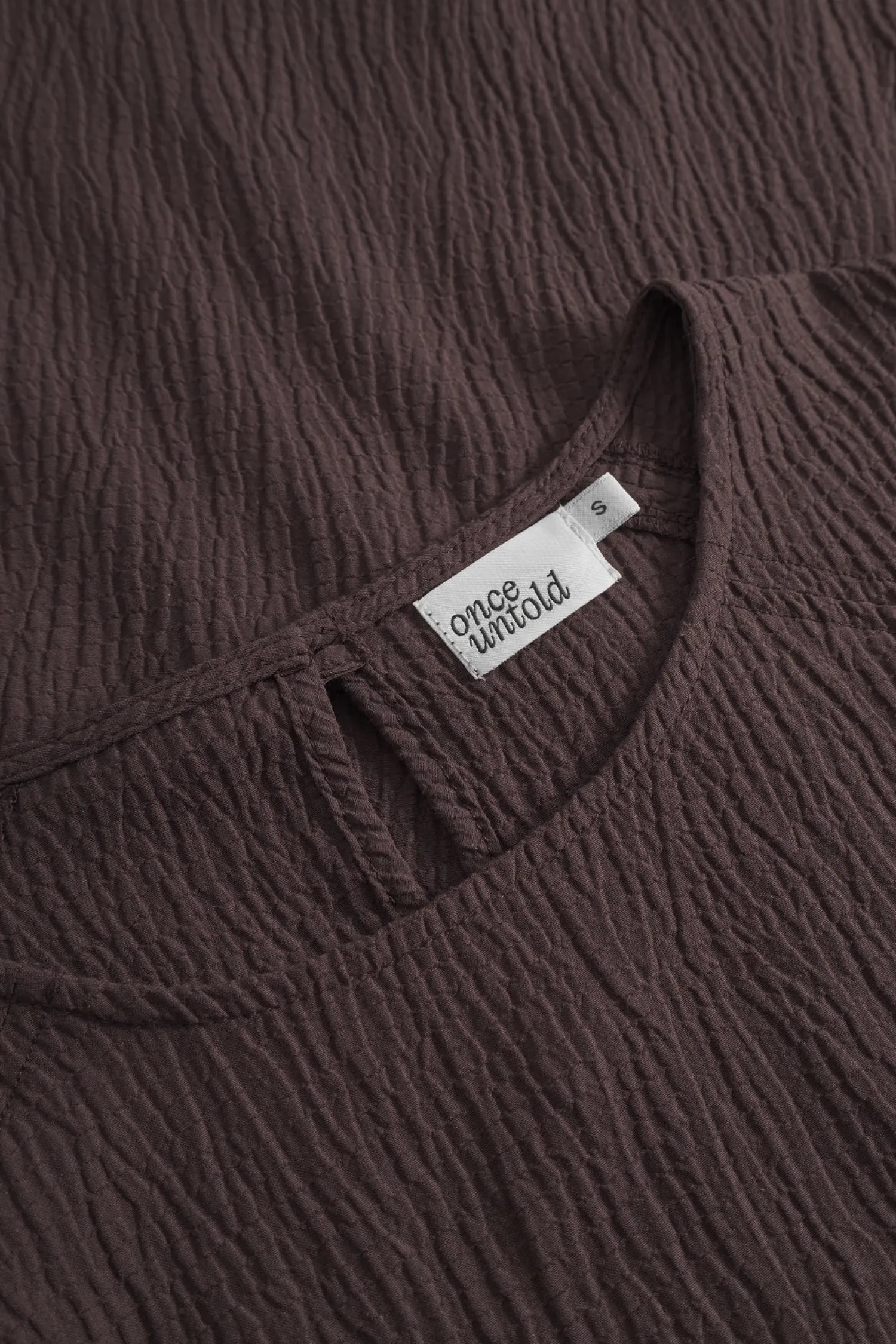 Skjorter<Once Untold Mercer Blouse Skjorte Brun