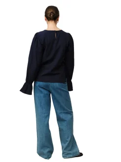 Skjorter<Once Untold Mercer Blouse Skjorte Marine