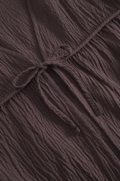 Skjorter<Once Untold Mercer String Blouse Skjorte Brun