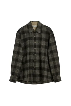 Skjorte<Our Legacy Above Shirt Skjorte Sort Og Beige