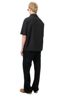 Skjorte<Our Legacy HEUSEN SHIRT SHORTSLEEVE Skjorte Sort