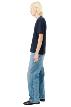 T-Shirt<Our Legacy New Box T-Shirt T-shirt Mørkeblå