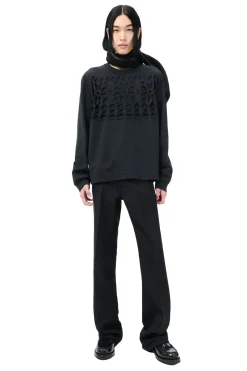 Genser<Our Legacy Tour Longsleeve Genser Sort