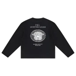 Genser<PAL Wolds Crewneck Without Hem Genser Sort