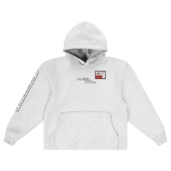 Genser<PAL Wolds Hoody Hettegenser Lys Grå Melert