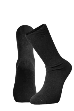Tilbehør<Panos Emporio 3 PK Carl Casual Flat Knit Sokker Sort