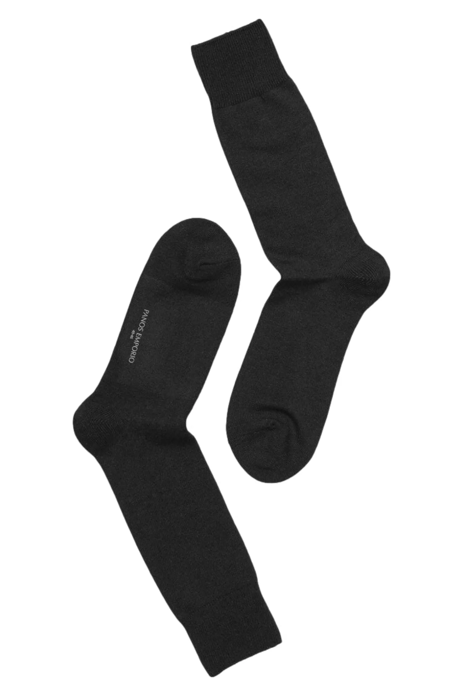 Tilbehør<Panos Emporio 3 PK Carl Casual Flat Knit Sokker Sort