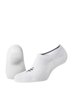 Tilbehør<Panos Emporio Hans Erik Cotton No Show Liner 3pk Sokker Hvit