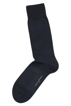 Tilbehør<Panos Emporio 3PK Carl Casual Flat Knit Sokker Navy