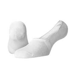 Tilbehør<Panos Emporio Runar Cotton No-Show Sokker Hvit