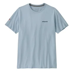 T-Shirt<Patagonia Fitz Roy Icon Responsibili-Tee T-shirt Lyseblå
